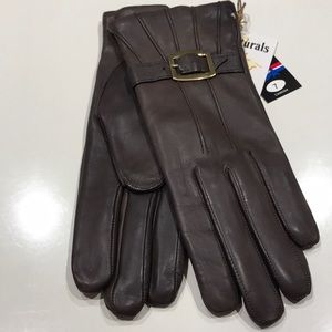 Ladies leather gloves